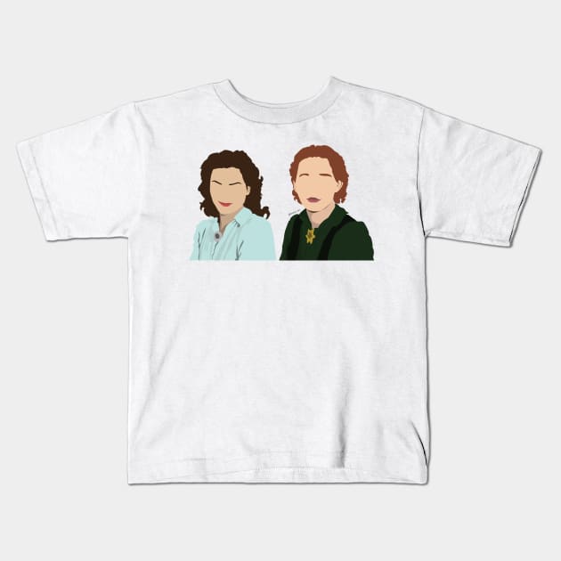 Freddie & Truus Oversteegen Kids T-Shirt by itsaulart